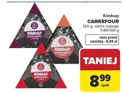 Kimbap CARREFOUR promocja w Carrefour
