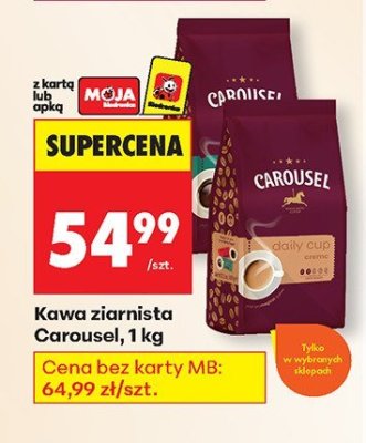 Kawa ziarnista, 1 kg promocja w Biedronka
