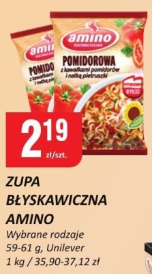 Zupa błyskawiczna Amino promocja w Chorten