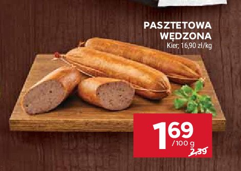 Pasztetowa w臋dzona Kier zak艂ady mi臋sne promocja