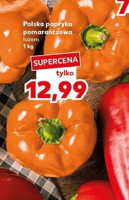 Papryka pomarańczowa promocja