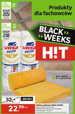 Wełna szklana URSA HOME promocja w Leroy Merlin