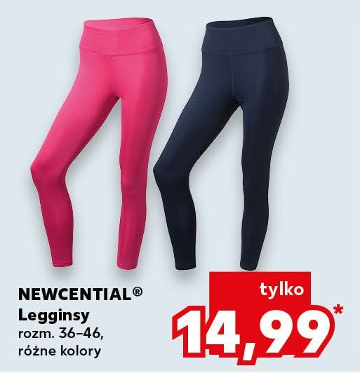 Legginsy damskie 36-46 Newcential promocja w Kaufland
