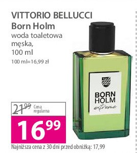 Woda toaletowa Vittorio bellucci born holm extreme collection promocja