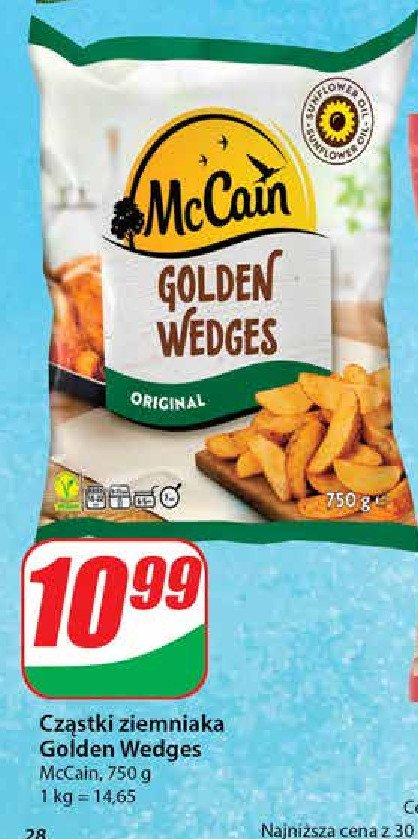 Ziemniaczki Mccain golden wedges promocja