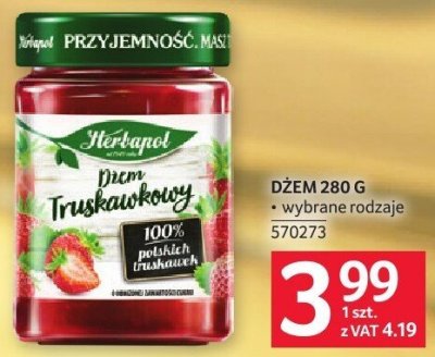 Dżem truskawkowy promocja w Selgros
