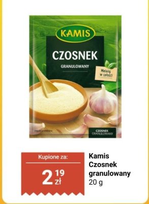 Czosnek granulowany promocja w Biedronka