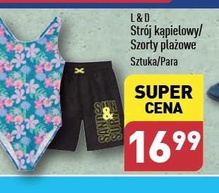 Szorty plażowe Lily & dan promocja