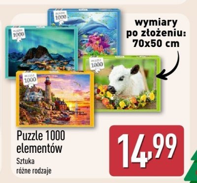 Puzzle promocja w Aldi