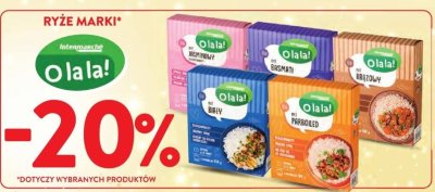 Ryże marki O la la! promocja w Intermarche