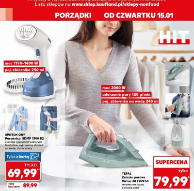 Parownica SDMF 1300 B2 promocja w Kaufland