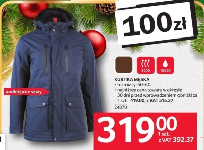 Kurtka męska promocja w Selgros