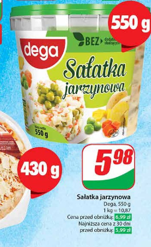 Sałatka jarzynowa Dega promocja