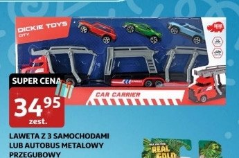 Autobus metalowy przegubowy Dickie toys promocja