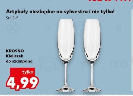 Kieliszek do szampana 180 ml Krosno s.a. promocja