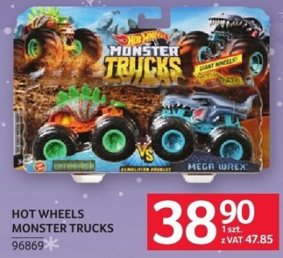 Pojazdy Hot Wheels Monster Trucks promocja w Selgros