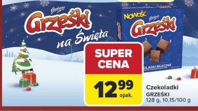 Czekoladki Grzeski promocja w Carrefour