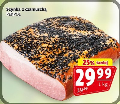Szynka z czarnuszką Pekpol promocja w Prim Market