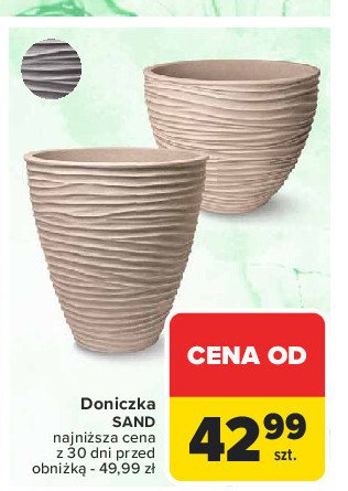 Doniczka sandy promocja w Carrefour