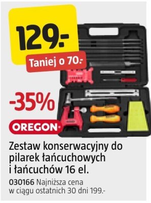 Zestaw konserwacyjny do pilarek łańcuchowych i łańcuchów 16 el. OREGON promocja w Jula