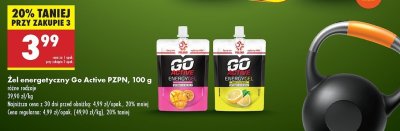 呕el energetyczny mango-marakuja Go active promocja