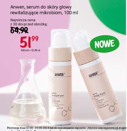 Serum do sk贸ry g艂owy Anwen aware scalp care promocja