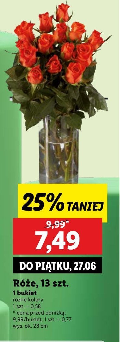 Róże promocja w POLOmarket