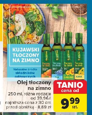 Olej słonecznik Kujawski tłoczony na zimno Kujawski kruszwica promocja