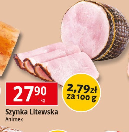 Szynka litewska Krakus animex promocja