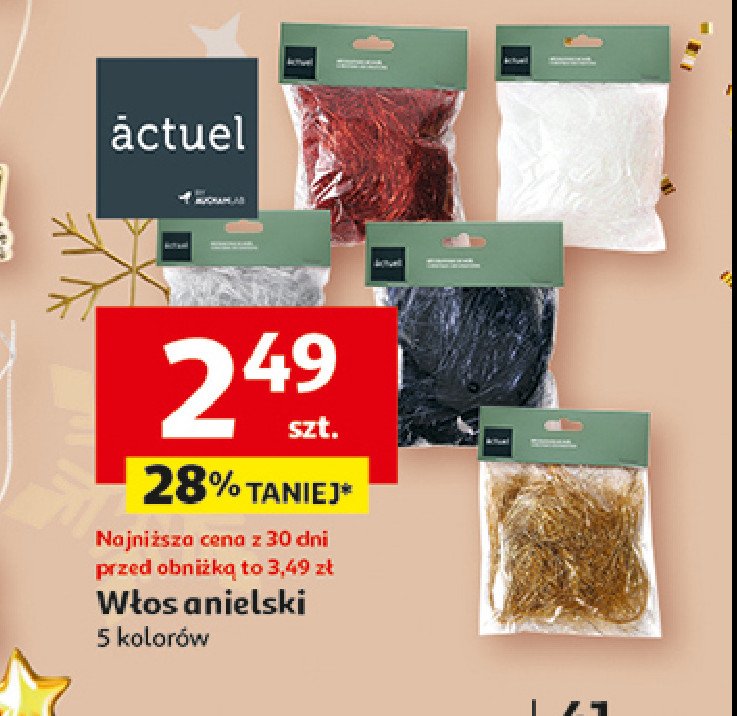 Włos anielski Actuel promocja