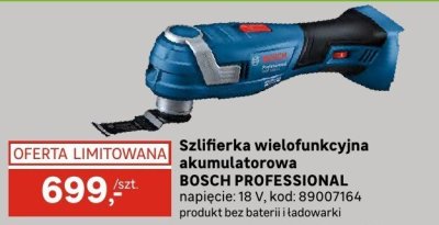 Szlifierka wielofunkcyjna akumulatorowa BOSCH PROFESSIONAL promocja w Leroy Merlin