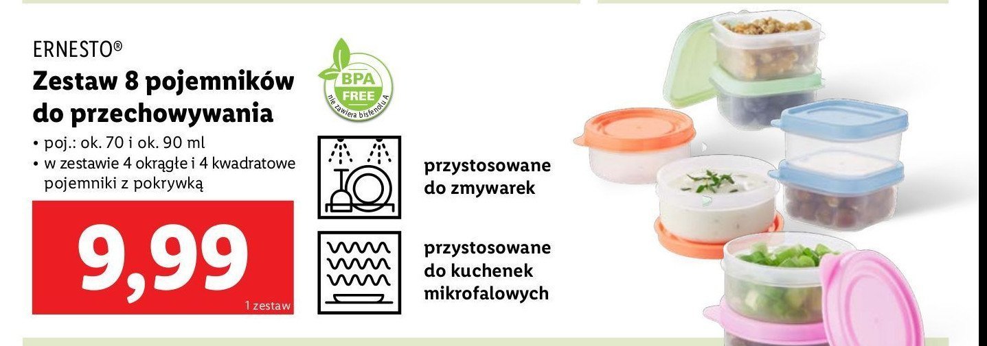 Pojemniki do przechowywania Ernesto promocja