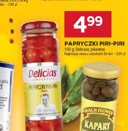 Papryczki piri piri Delicias promocja w Stokrotka