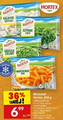 Szpinak liście Hortex, 450 g promocja w Twój Market
