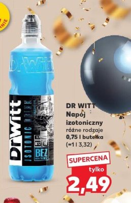 Napój izotoniczny DR WITT promocja w Kaufland