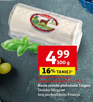 Rolada kozia Soignon promocja