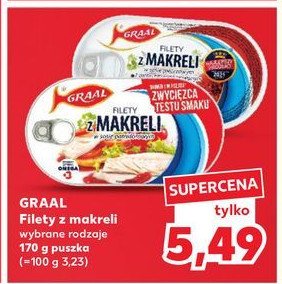 Filety z makreli z papryczką piri piri Graal promocja