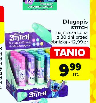 Długopis stitch promocja