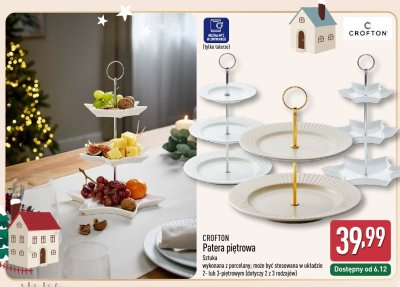 Patera piętrowa promocja w Aldi