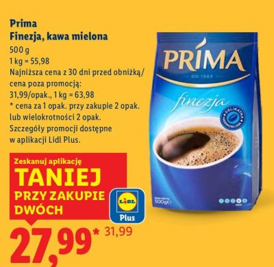 Kawa promocja w Lidl