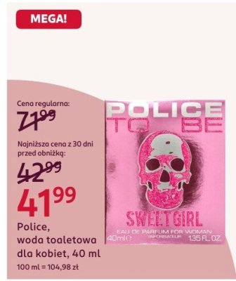 Woda toaletowa dla kobiet promocja w Rossmann