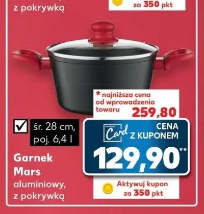 Garnek mars 28 cm 6.4 l Florina (florentyna) promocja