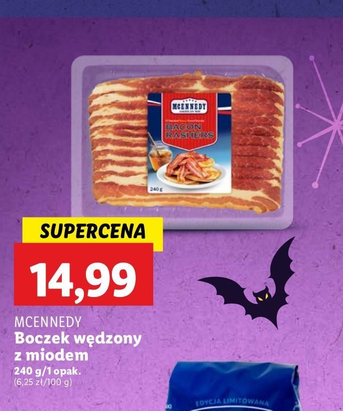 Boczek wędzony z miodem Mcennedy promocja