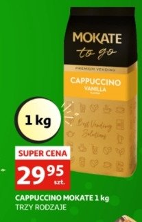Cappuccino waniliowe Mokate cappuccino promocja