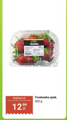 Truskawka opak. 500 g promocja w Biedronka