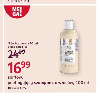 Szampon do włosów peelingujący So!flow Vis plantis promocja
