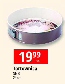 Tortownica okrągła 24 cm Snb promocja