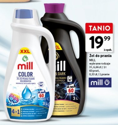 Żel do prania MILL COLOR promocja w Intermarche