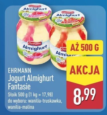EHRMANN Jogurt Almighurt Fantasie promocja w Aldi