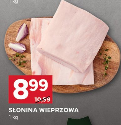 Słonina wieprzowa promocja w Stokrotka